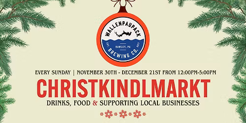 Christkindlmarkt at Wallenpaupack Brewing Company!