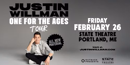 Justin Willman: One For The Ages Tour