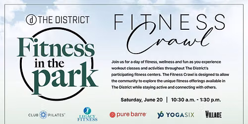 Fitness in the Park - Fitness Crawl