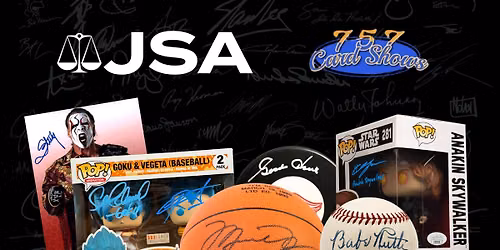 JSA at 757 Card Show
