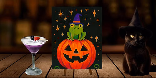 Magical Frog Paint & Sip at The Alibi
