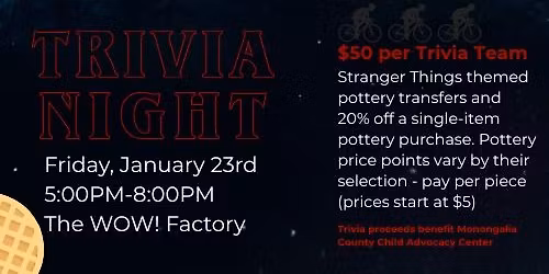 Stranger Things Trivia Night at The WOW! Factory