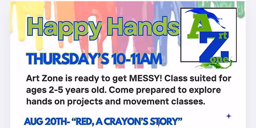 Happy Hands Red, A Crayon\u2019s Story