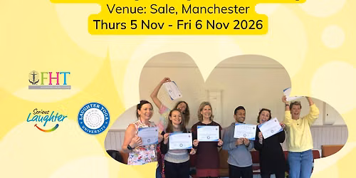 Certified Laughter Yoga Leader Training in Manchester - Nov 2026 