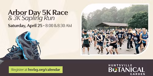 Arbor Day 5K Race & 3K Sapling Run