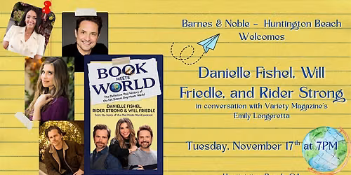 Boy Meets World Cast signs BOOK MEETS WORLD at B&N - HB