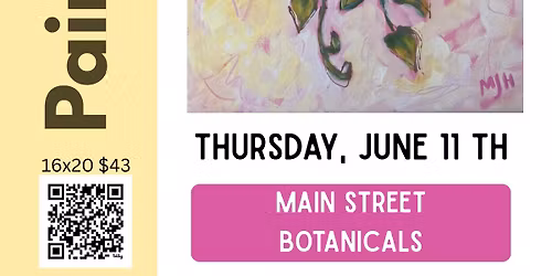 Pothos Paint Party -Main Street Botanicals