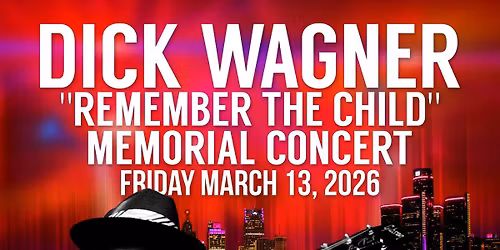 DICK WAGNER "Remember The Child" Memorial Concert performance by DEREK ST. HOLMES • JIM MCCARTY  