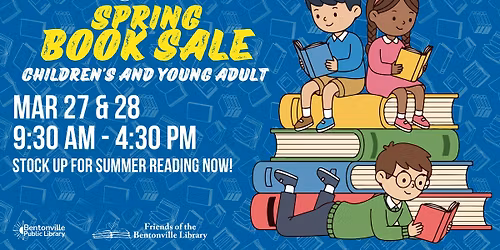 Read It Again Spring Book Sale for Children's and Young Adult