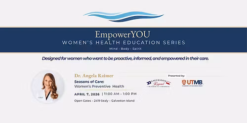 EmpowerYOU Women's Health Education Series Mind + Body + Spirit