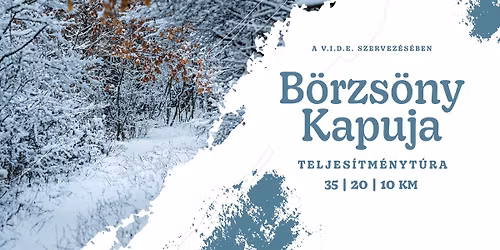 X. B\u00f6rzs\u00f6ny Kapuja 35\/20\/10 km teljes\u00edtm\u00e9nyt\u00fara