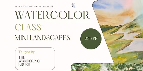 Watercolor Class: Mini Landscapes