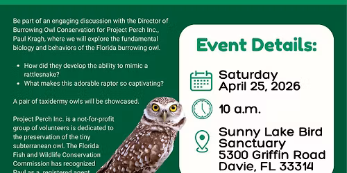 Burrowing Owl Basics