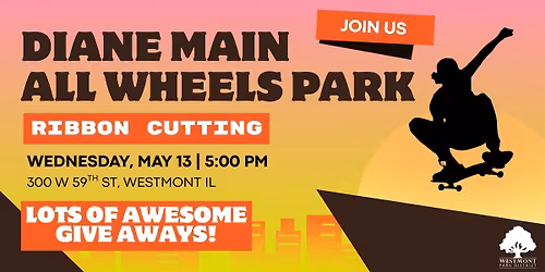 Diane Main All Wheels Park - Ribbon Cutting