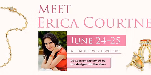 Erica Courtney at Jack Lewis Jewelers