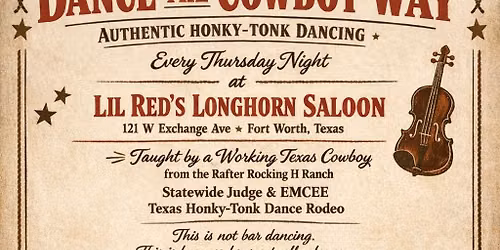 Honky Tonk Dance Lessons at Longhorn Saloon