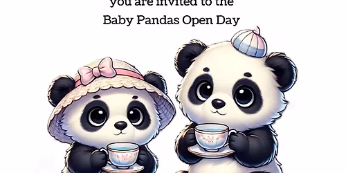 Baby Pandas Open Day: High Tea