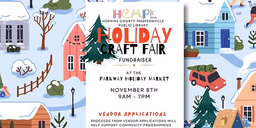 HCMPL Holiday Craft Fair @ The Parkway Holiday Market