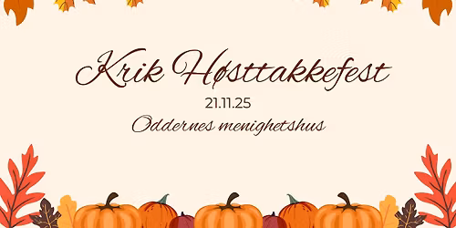 KRIK H\u00f8sttakkefest
