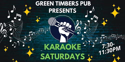 Karaoke Saturdays at Green Timbers Pub