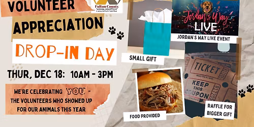 FCAC Volunteer Appreciation Drop-In Day