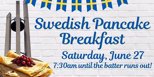 Swedish Pancake Breakfast