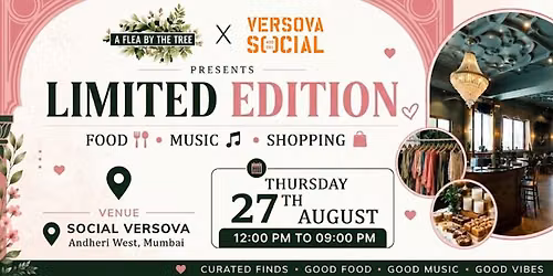 Limited Edition Pop-Up Flea | A Flea by the Tree x Social Versova