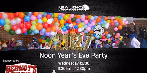 Noon Year's Eve Party