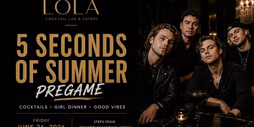 5 Seconds of Summer Pregame at LOLA