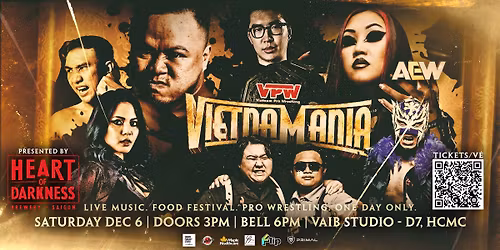 \ud83c\uddfb\ud83c\uddf3VIETNAM PRO WRESTLING: \ud83d\udca5VIETNAMANIA (\u0110\u1ea5u v\u1eadt bi\u1ec3u di\u1ec5n tr\u1ef1c ti\u1ebfp)