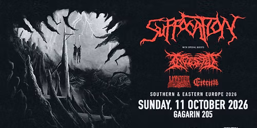 Suffocation\/Ingested\/Undeath\/Eternal live in Athens