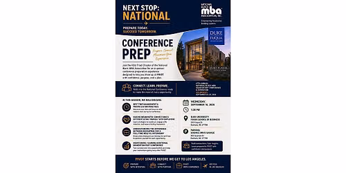 Conference Prep PIVOT: Prepare. Connect. Maximize Your Experience.