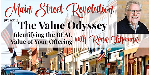 Main Street Revolution Luncheon presents .  .  . .