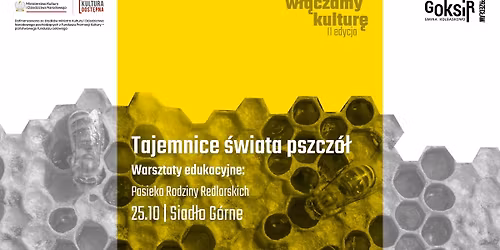 Tajemnice \u015bwiata pszcz\u00f3\u0142 | WARSZTATY EDUKACYJNE | W\u0142\u0105czamy Kultur\u0119 2. edycja