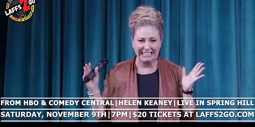 Helen Keaney at Funny Bone - Des Moines