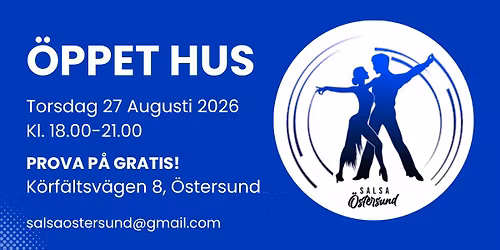 GRATIS PROVA P\u00c5 SALSA & BACHATA \ud83d\udc99 SALSA \u00d6STERSUND