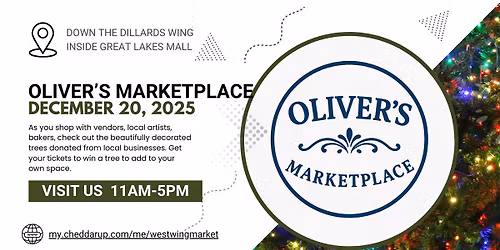 Oliver's Marketplace- Tree Raffle