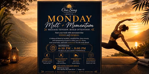 Monday Yoga | Melt + Momentum