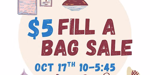 $5 Fill a Bag Parking Lot Sale