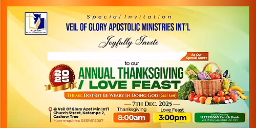 LOVE FEAST WITH 100 WIDOWS