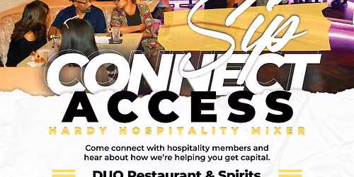 Sip, Connect, Access: Hardy Hospitality Mixer