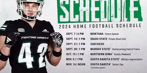 North Dakota Fighting Hawks at Idaho Vandals Mens Basketball