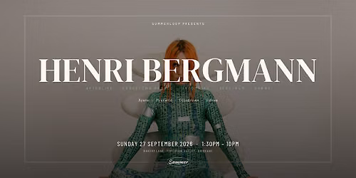HENRI BERGMANN X BRISBANE