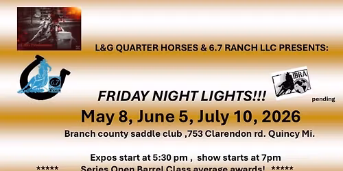 FRIDAY NIGHT LIGHTS!!! IBRA MI Sanctioned!!