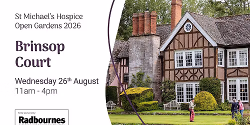 Brinsop Court - Open Garden