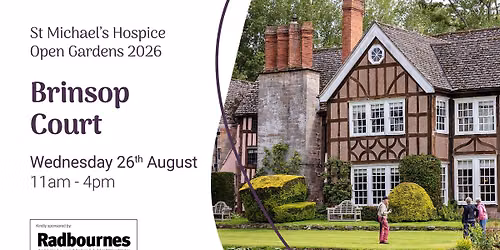 Brinsop Court - Open Garden