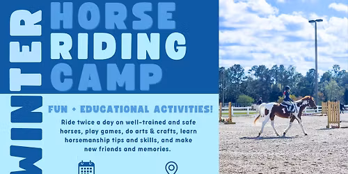 Winter Horse Riding Camp