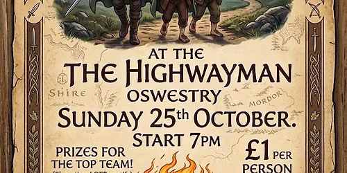 Lord of the rings themed quiz 