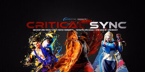 Critical Sync - Fighting Game Tournament @ GameSync