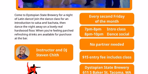 Latin Dance Social at Dystopian State Brewery